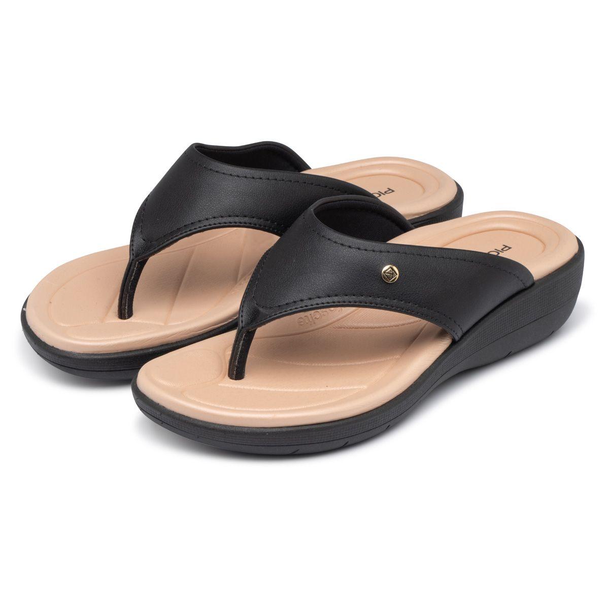 Sandalia Mujer Anabela Fascitis Negro 400 Piccadilly-2