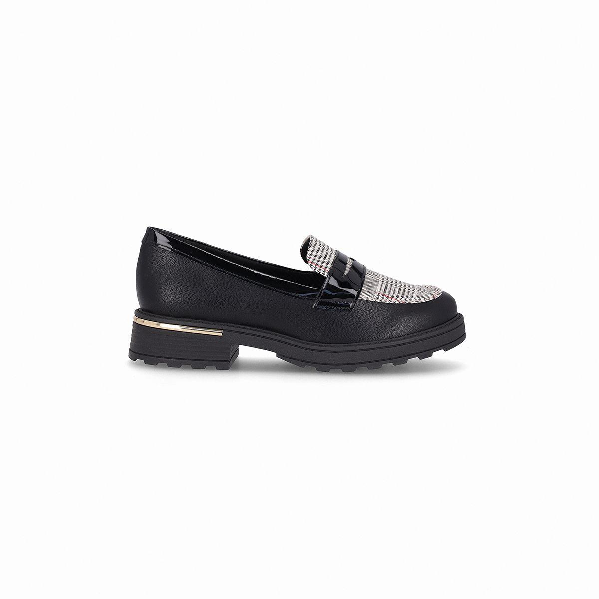 Mocasín Mujer Negro/Cuadrille Gisa Piccadilly-0