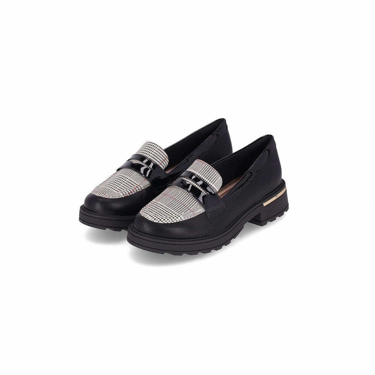 Mocasín Mujer Negro/Cuadrille Gisa Piccadilly-1