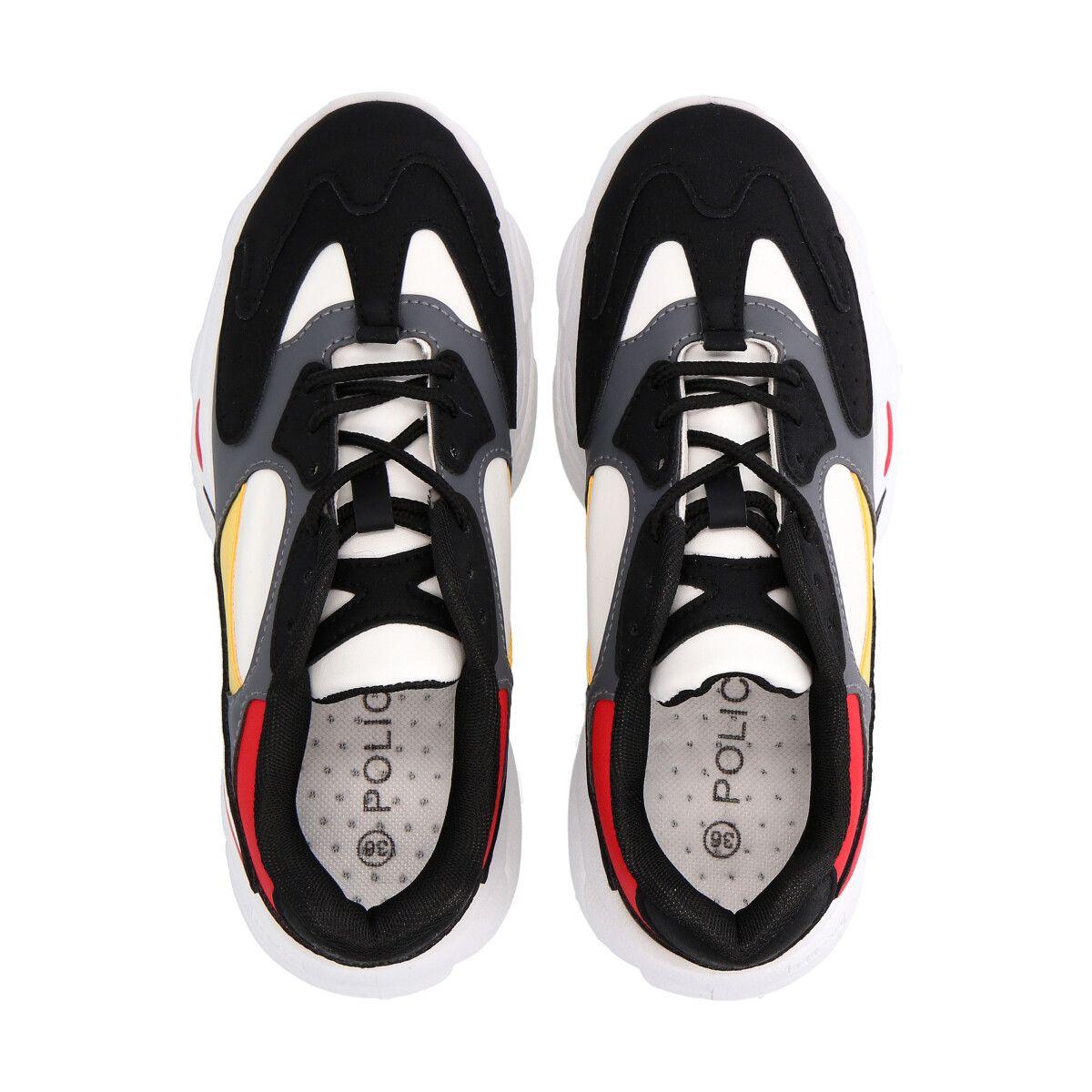 Zapatillas Mujer Negro Rock 35 Police-1