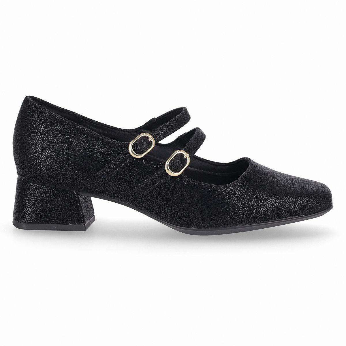 Zapato Mary Jane Mujer Negro Tati Piccadilly-0