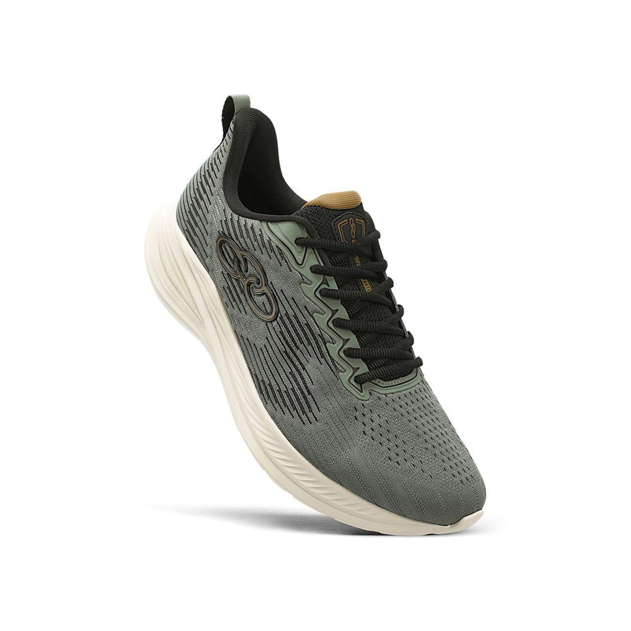 Zapatilla Hombre Marte Verde Militar-1