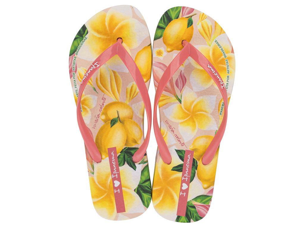 Sandalia Mujer Rosa/Amarillo Arte Ad Ipanema-0