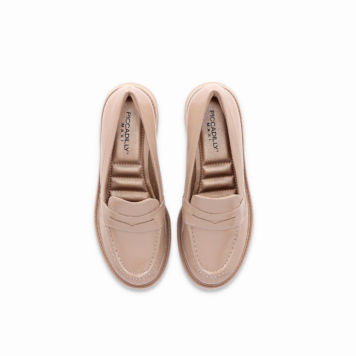 Mocasín Mujer Beige/Charol Gisa Piccadilly-2