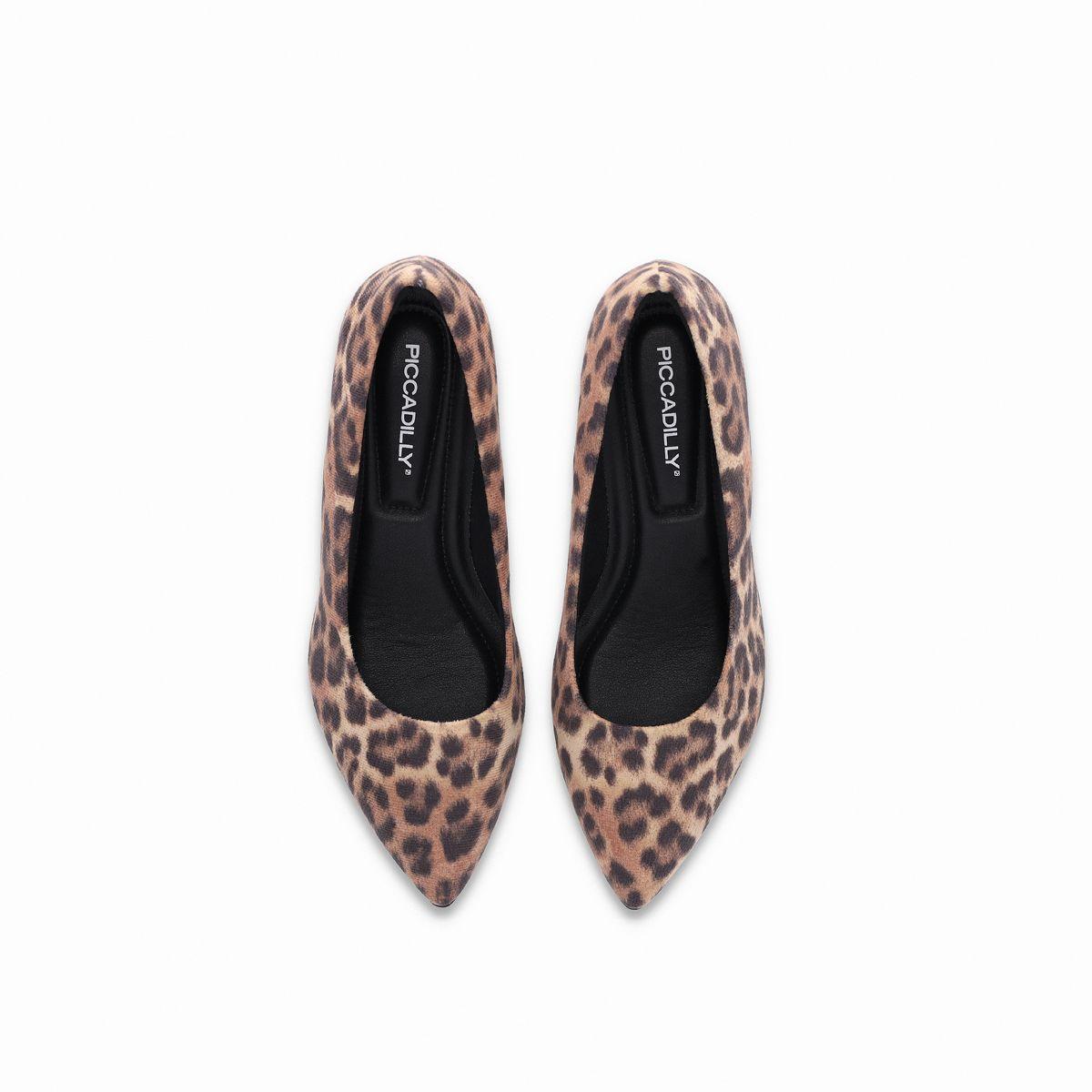 Zapato Mujer Nude/Animal Print Taci Piccadilly-2