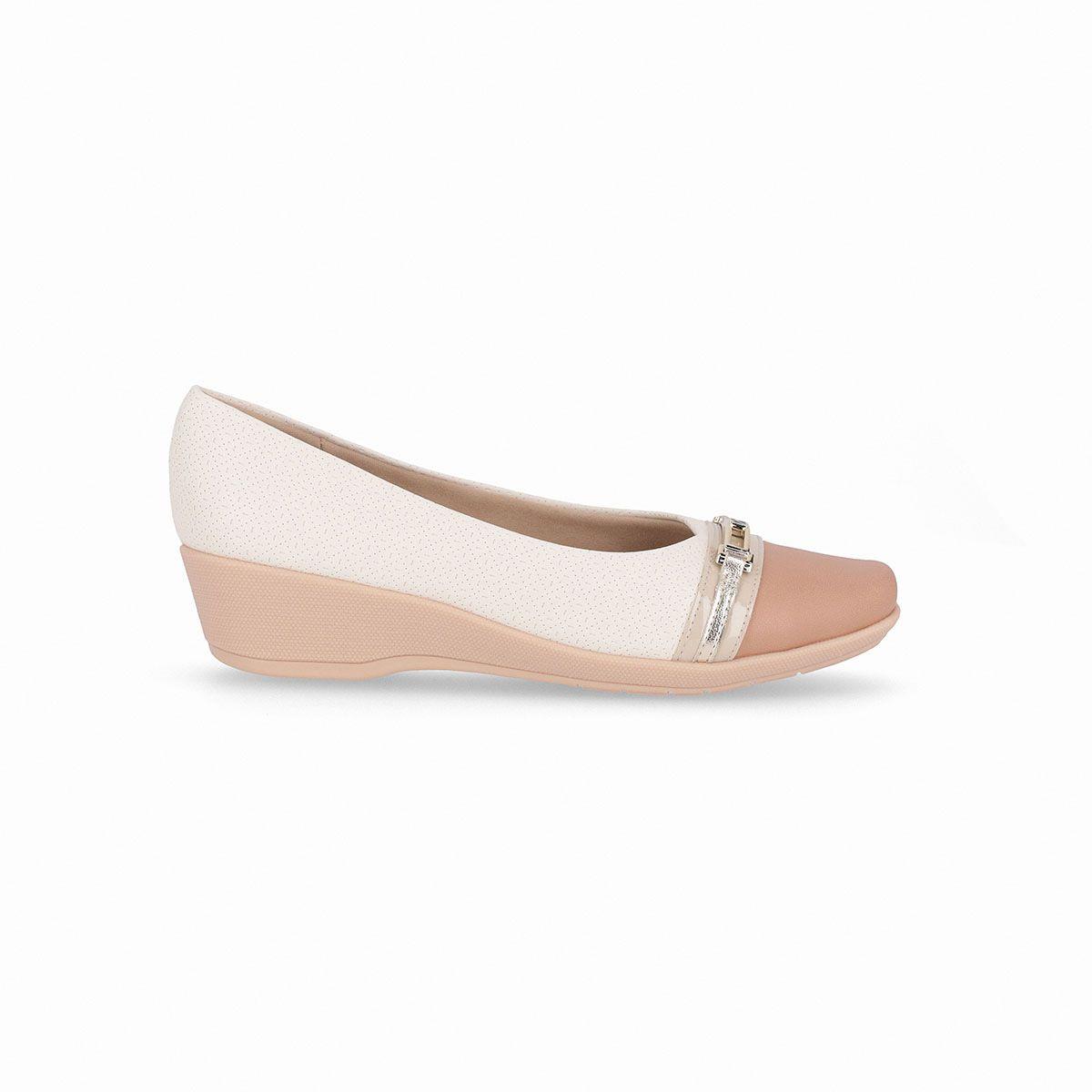 Zapato Mujer Almendra/Hueso Ivone Piccadilly-0