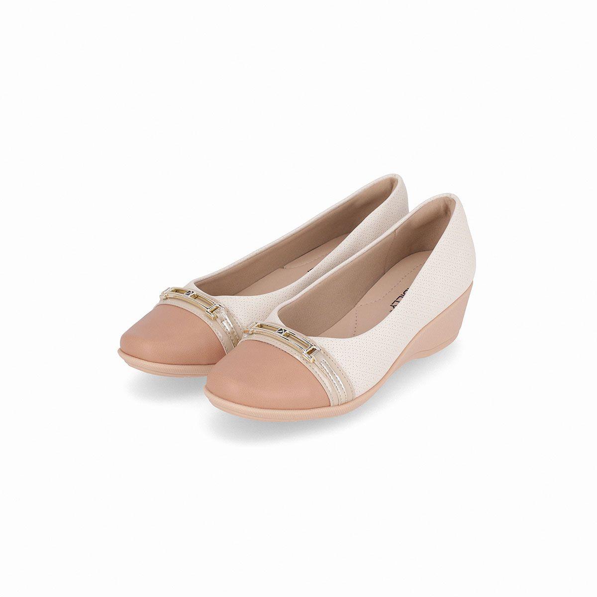 Zapato Mujer Almendra/Hueso Ivone Piccadilly-2