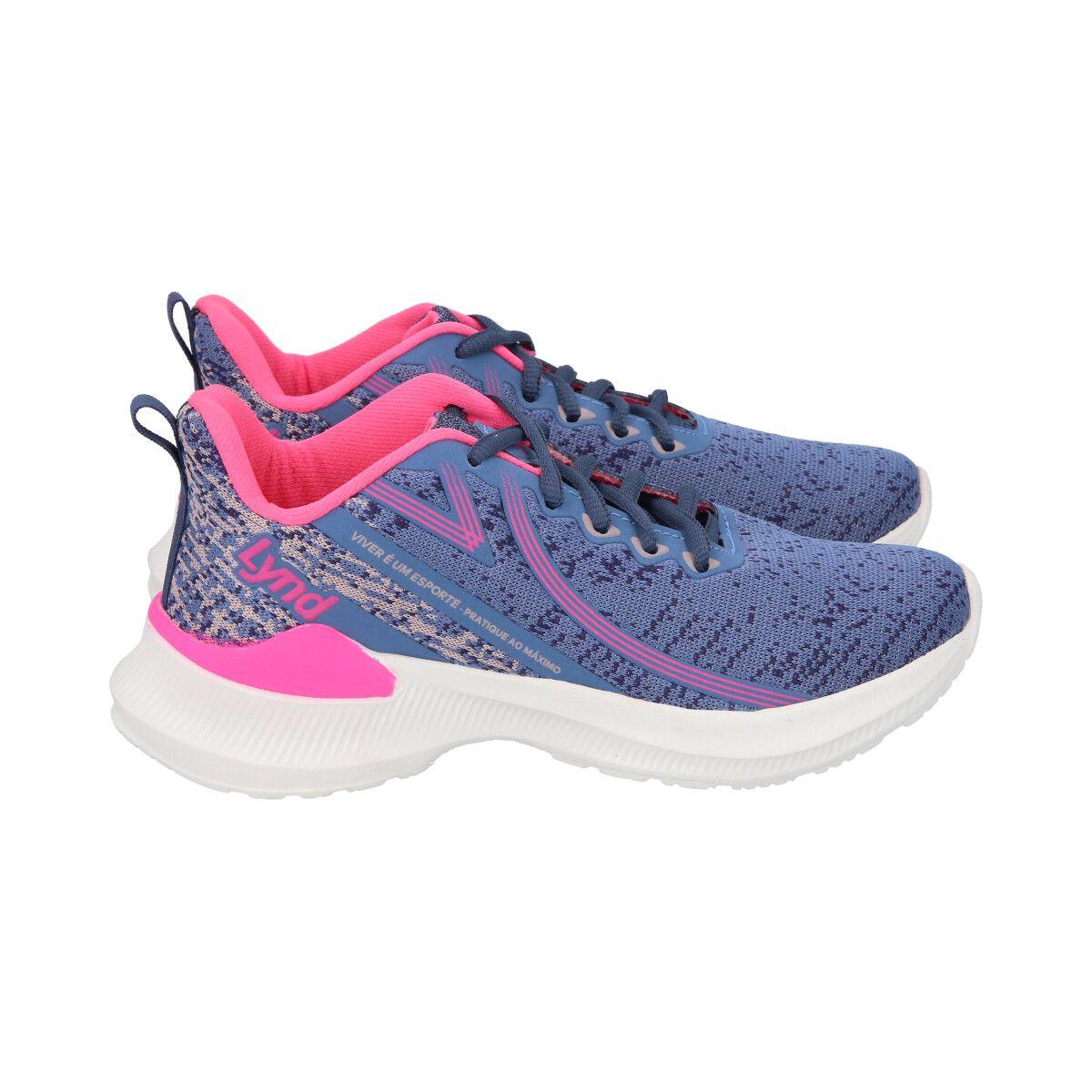 Zapatilla Infantil Sprint Azul Lynd-1