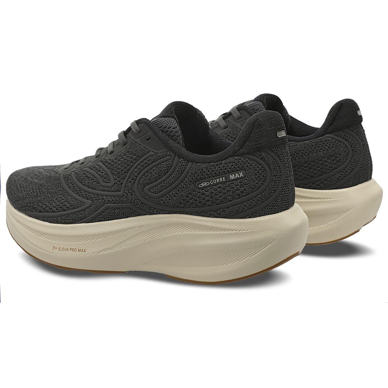 Zapatilla Running Mujer Corre MAX Gris-3