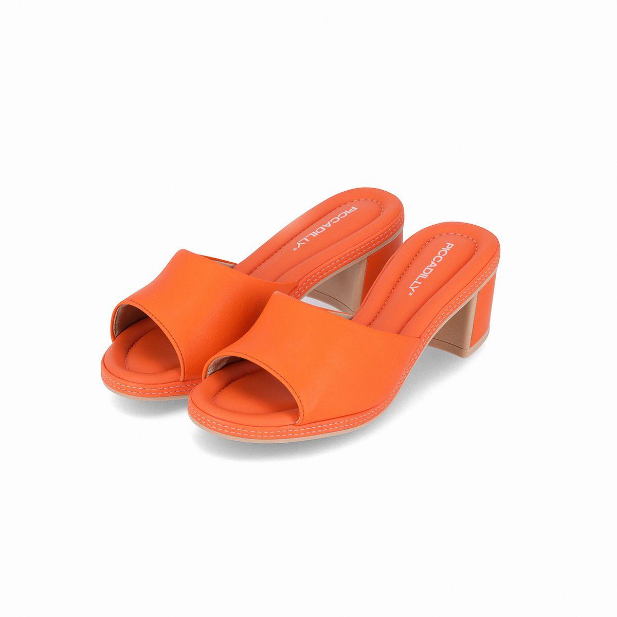 Sandalia Mujer Naranja Paola Piccadilly-0