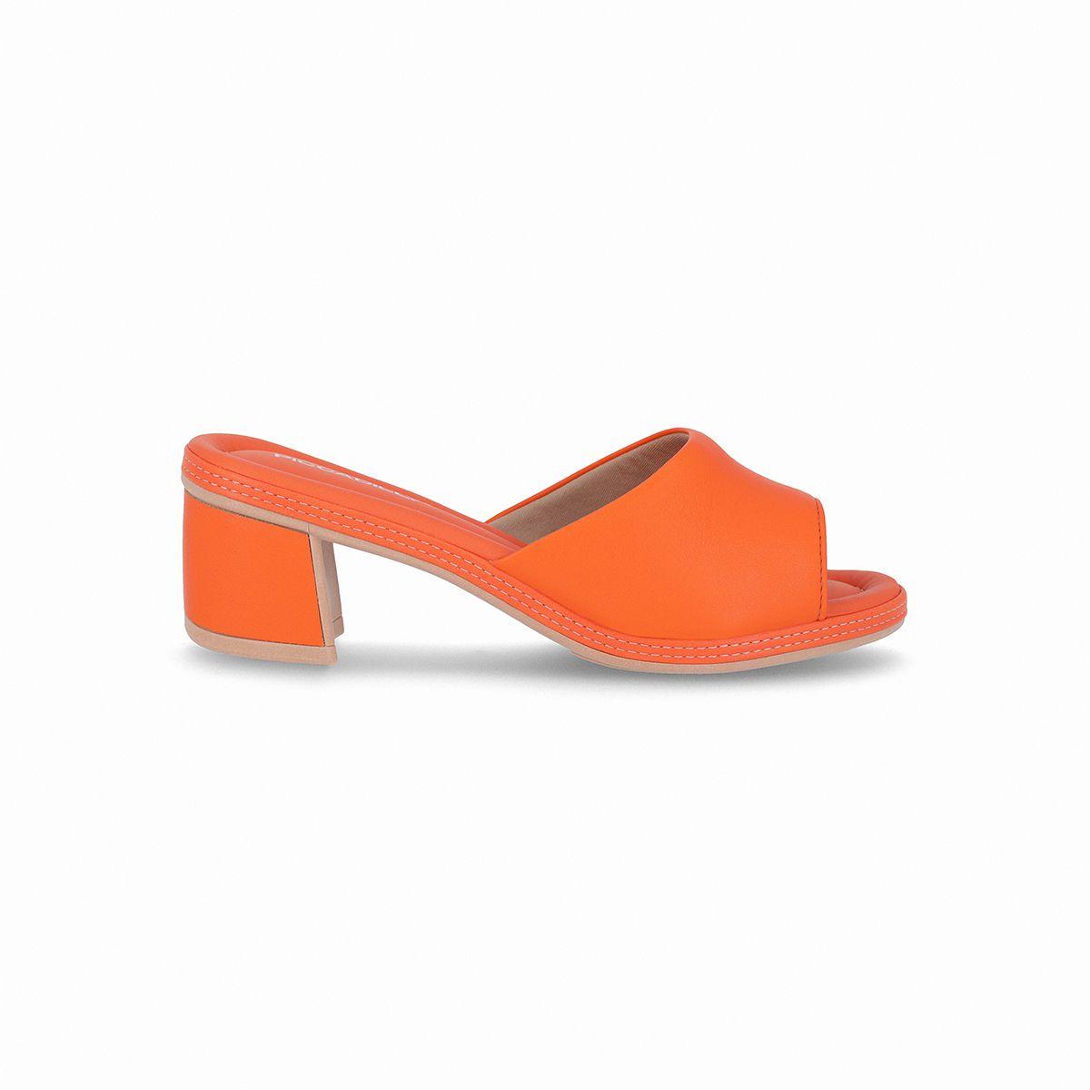 Sandalia Mujer Naranja Paola Piccadilly-1