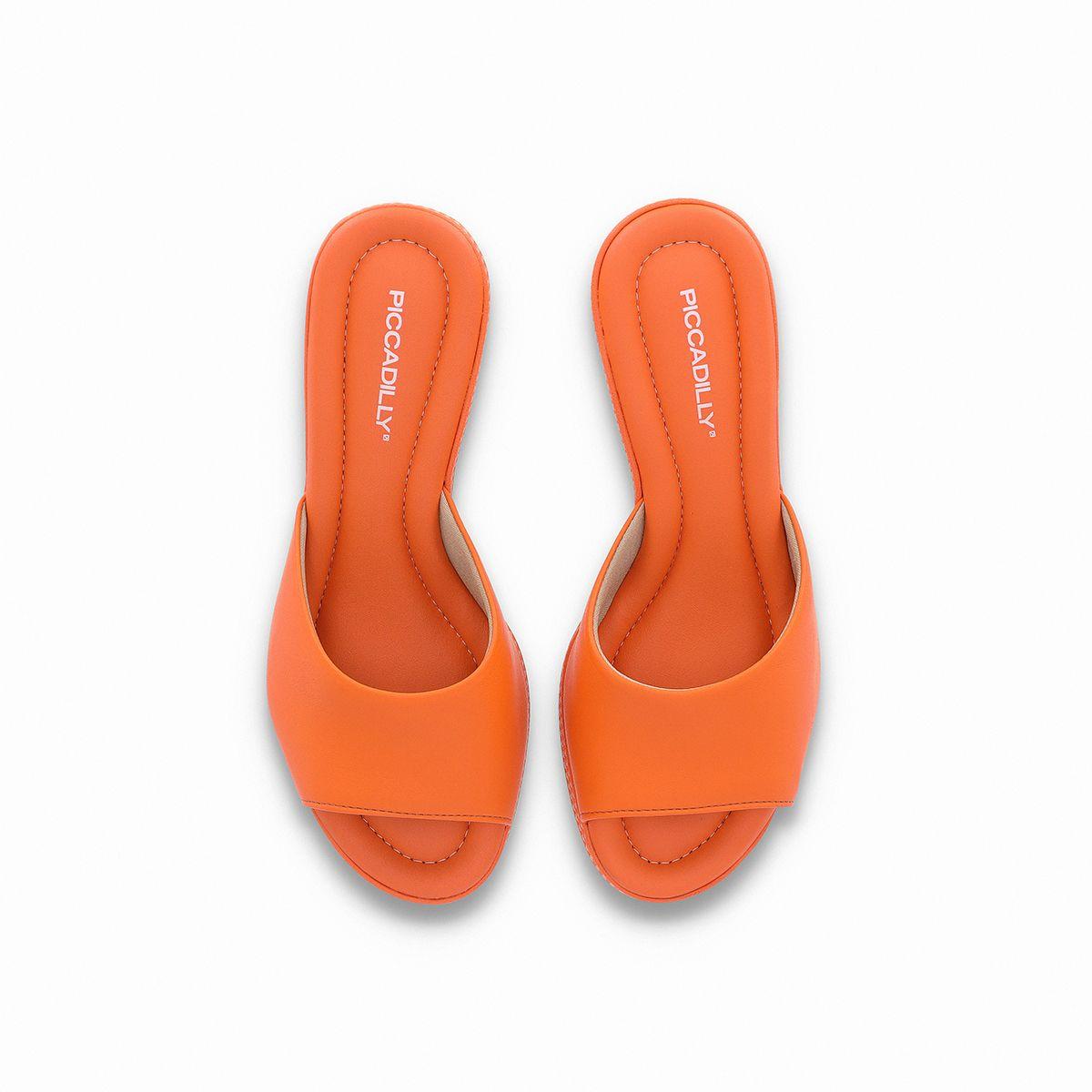 Sandalia Mujer Naranja Paola Piccadilly-2