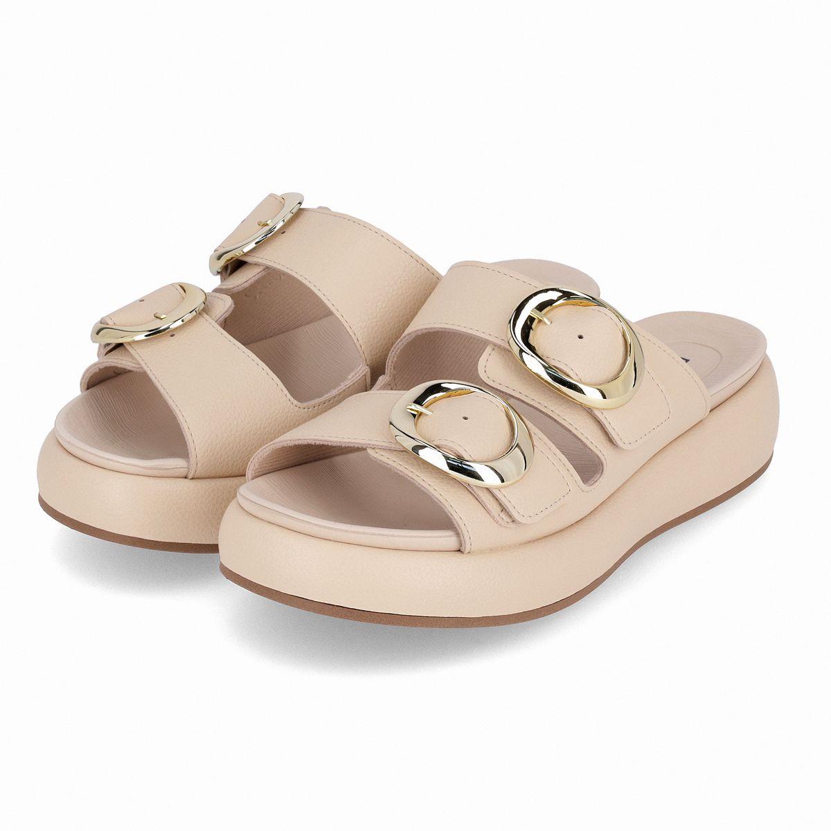 Sandalia Mujer Nude/Dorado Sol  Piccadilly-3