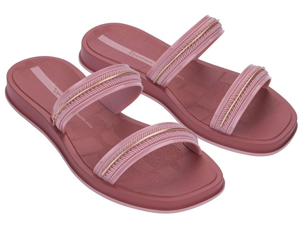Sandalia Mujer Rosa Glow Slide Ipanema-1