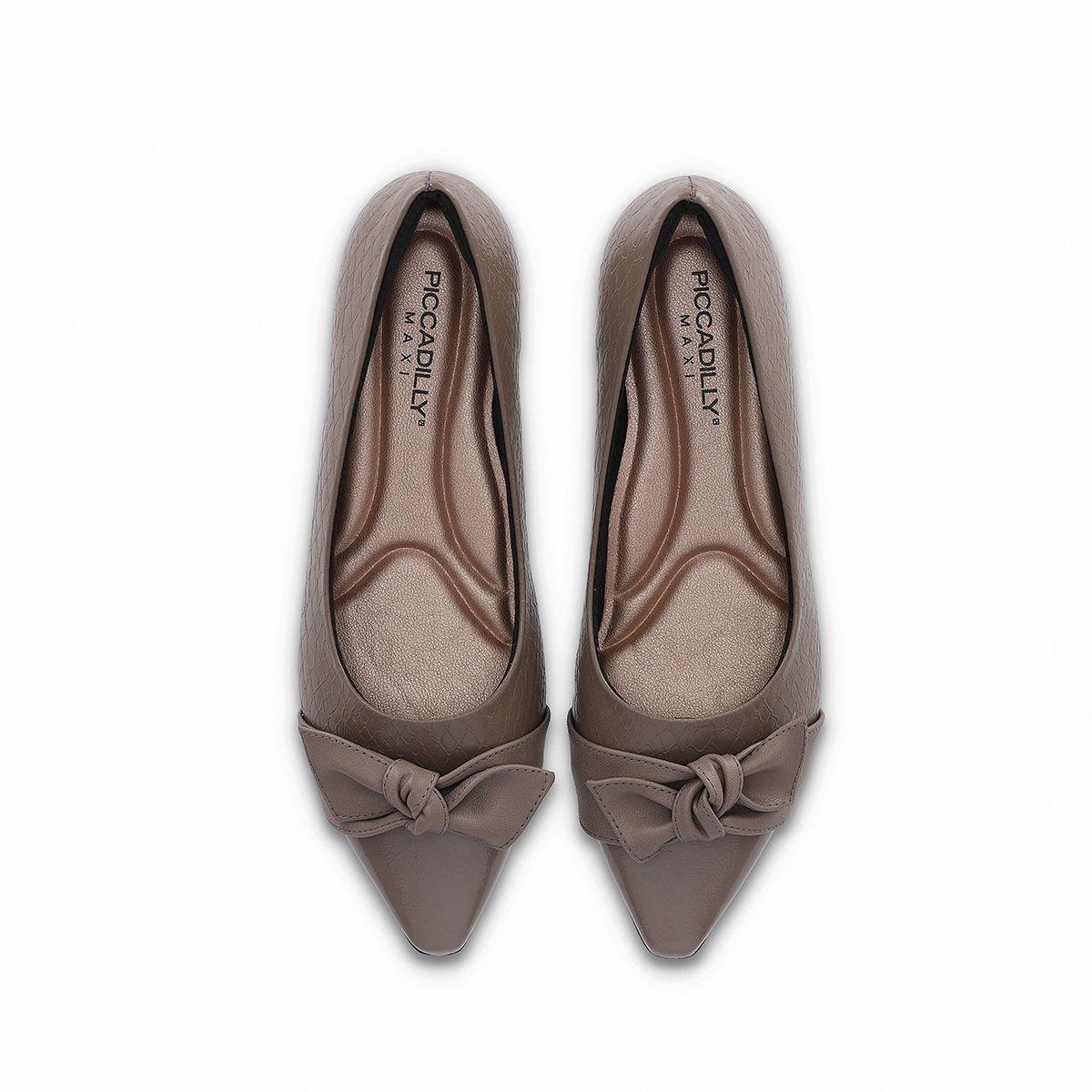 Zapato Silvia/Moño Taupe Piccadilly-1