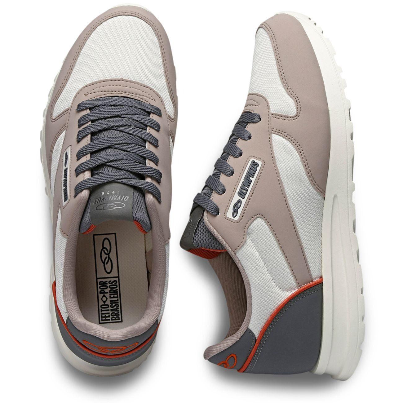 Zapatilla Hombre Jogging 101 Beige/Azul-2