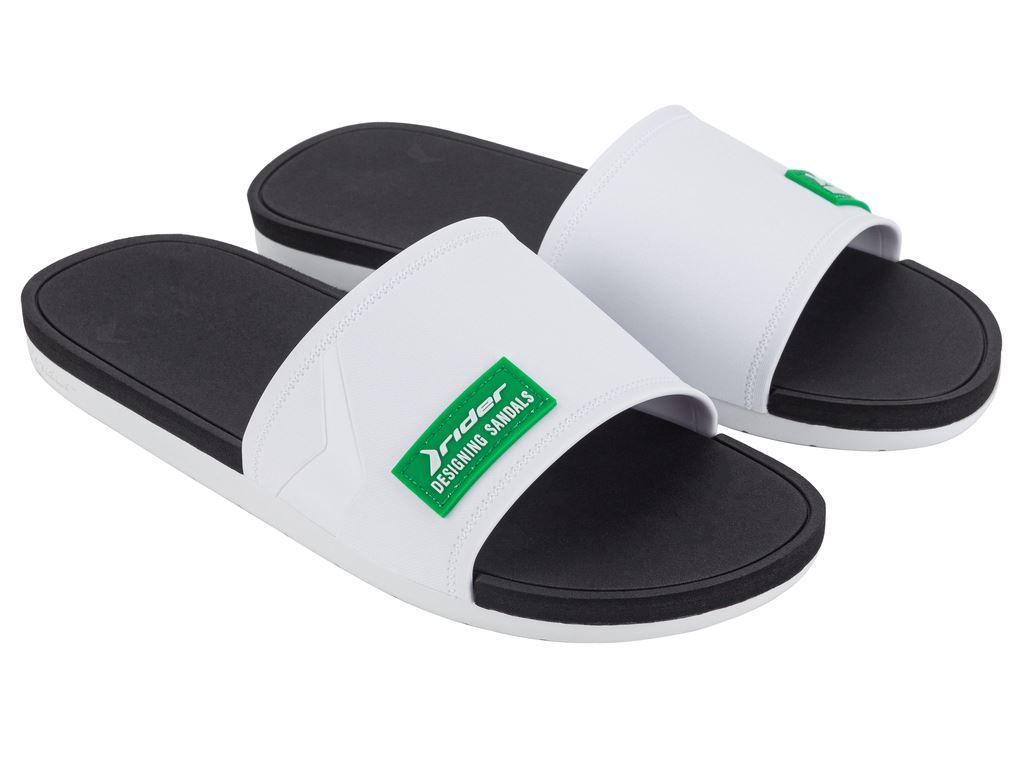 Sandalia Slide Hombre Blanco Speed Rider-0
