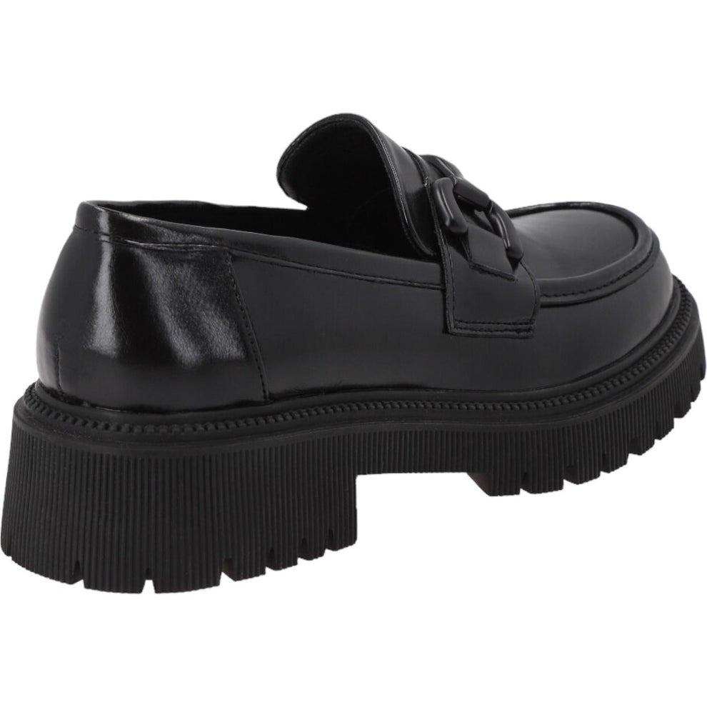 Mocasin Mujer Negro Adela Detogni-1