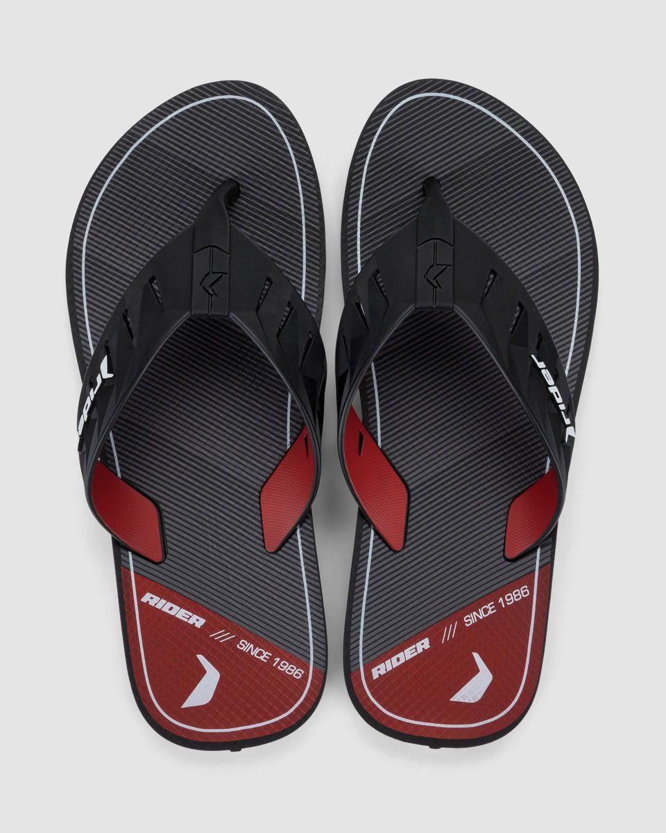 Sandalia Hombre Negro/Rojo Street DUO Rider-2