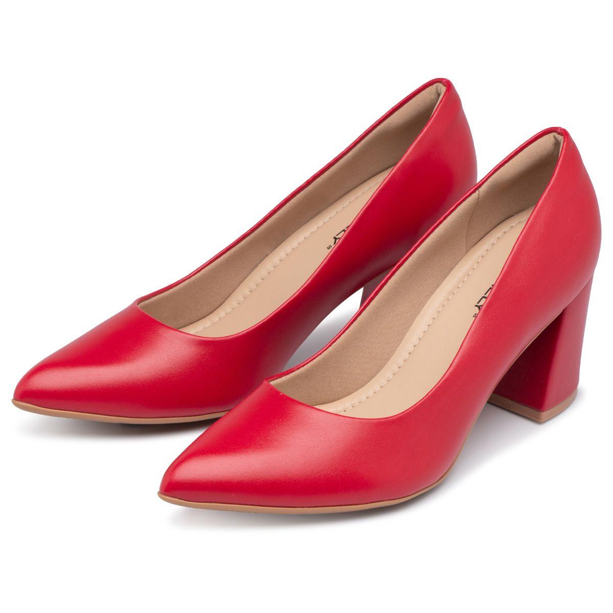 Zapato Luiza Rojo 369 Piccadilly-0