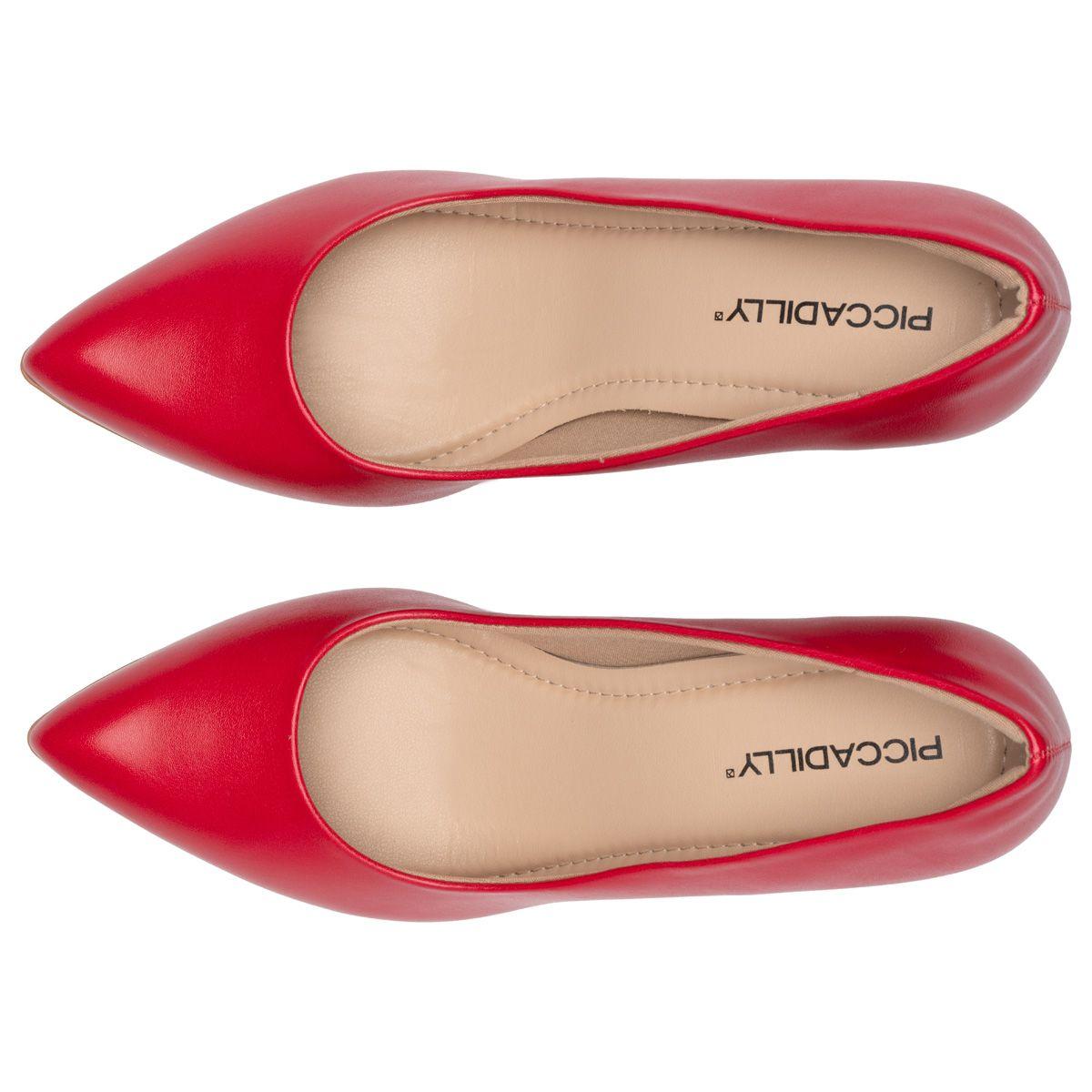 Zapato Luiza Rojo 369 Piccadilly-2