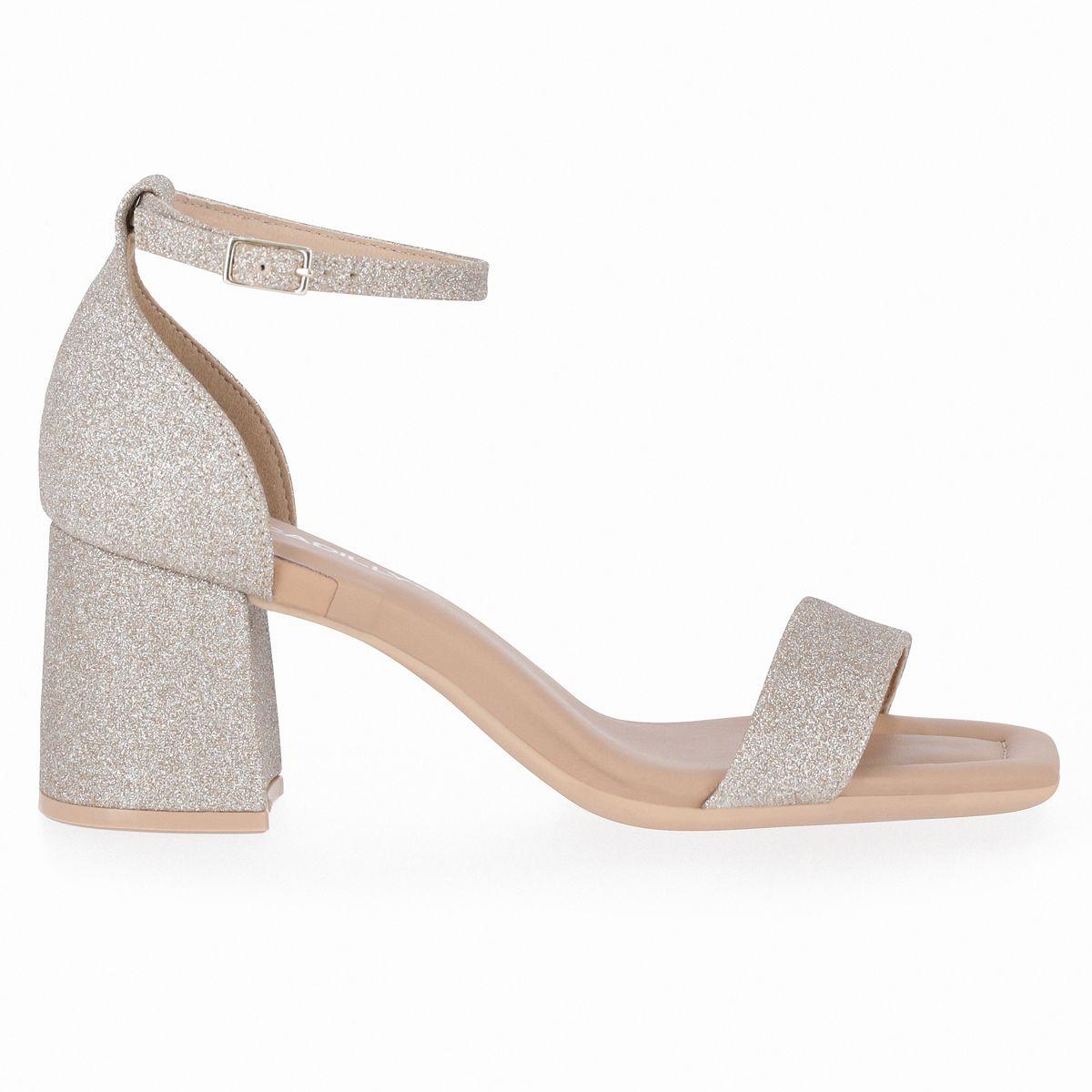 Sandalia Flavia  Glitter Champagne  Piccadilly-1