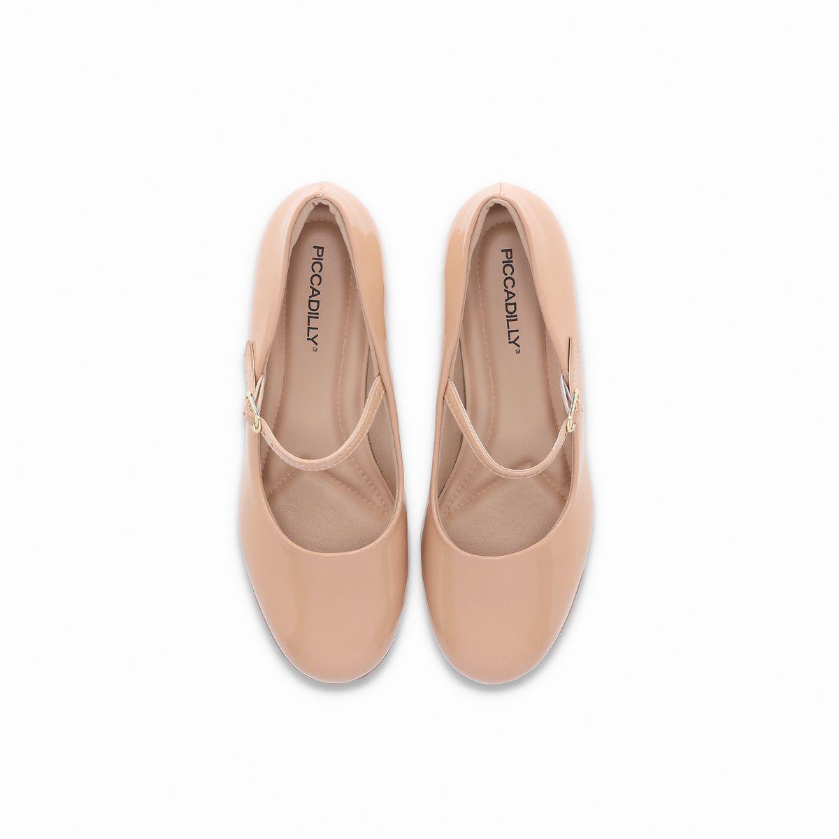 Zapato Mary Jane Mujer Nude/Charol 145 Piccadilly-2