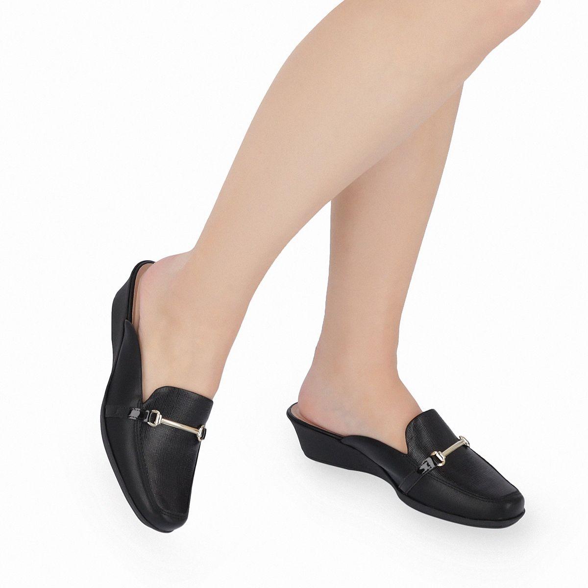 Zueco Mujer Negro Ivone Piccadilly-2