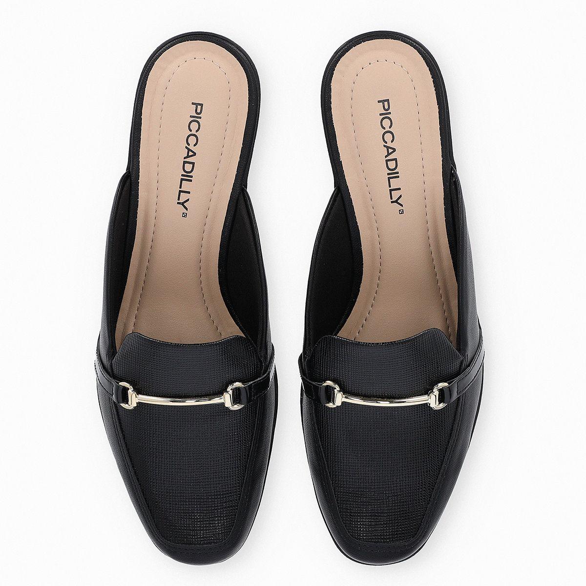 Zueco Mujer Negro Ivone Piccadilly-3