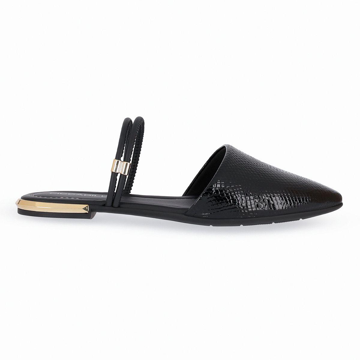 Zapato Ana Reptil Negro Piccadilly-5