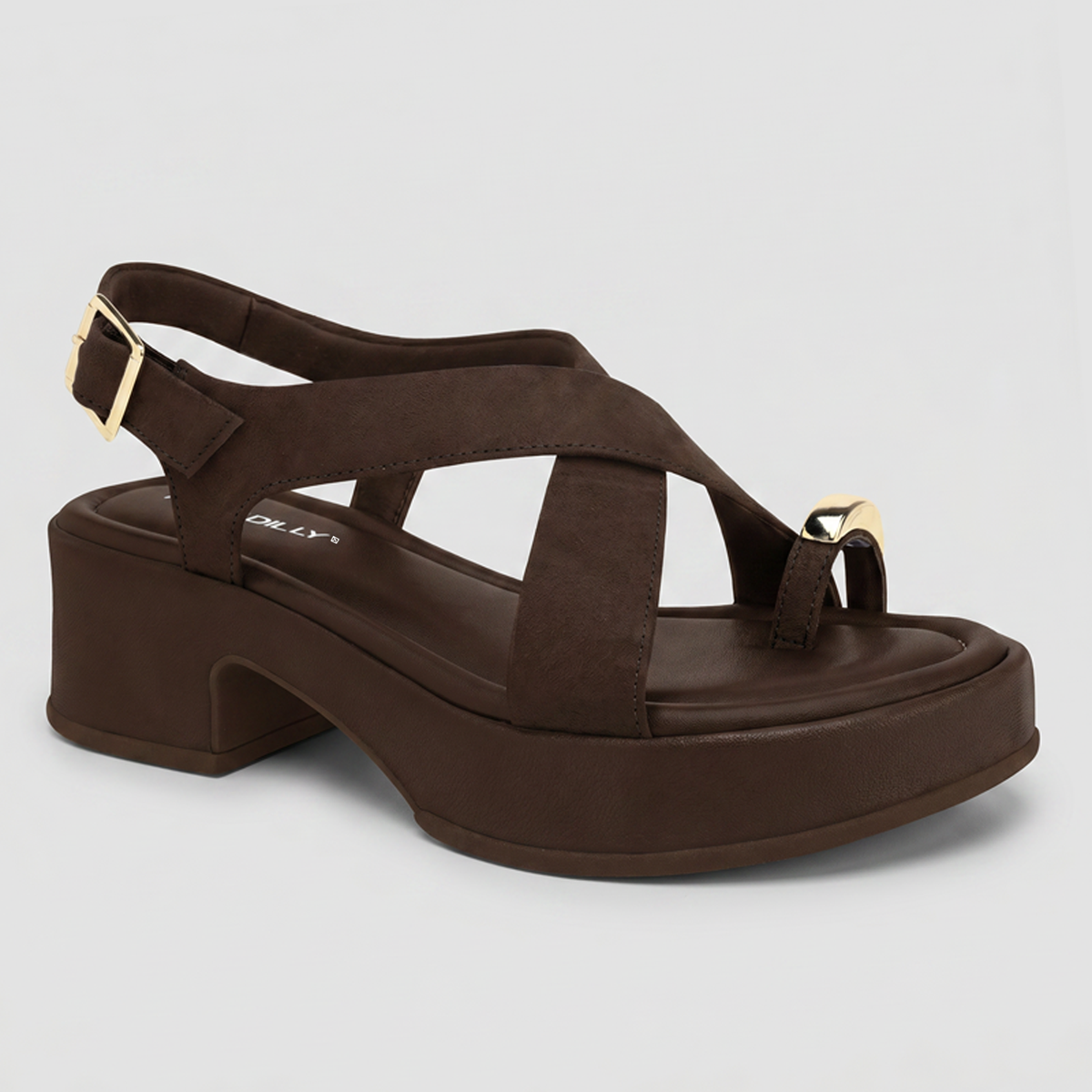 Sandalia Mujer Chocolate Gabriela Piccadilly-1