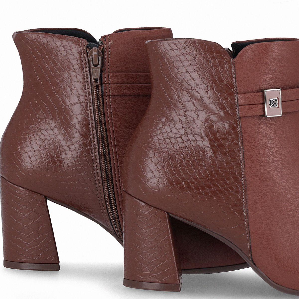 Botin Mujer Chocolate Luiza 43 Piccadilly-1