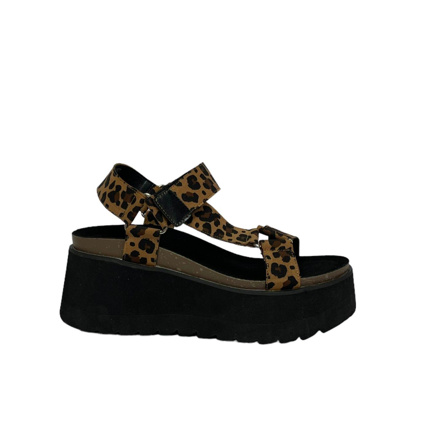 Sandalia Mujer Leopardo/Beige  Rocio Detogni-0