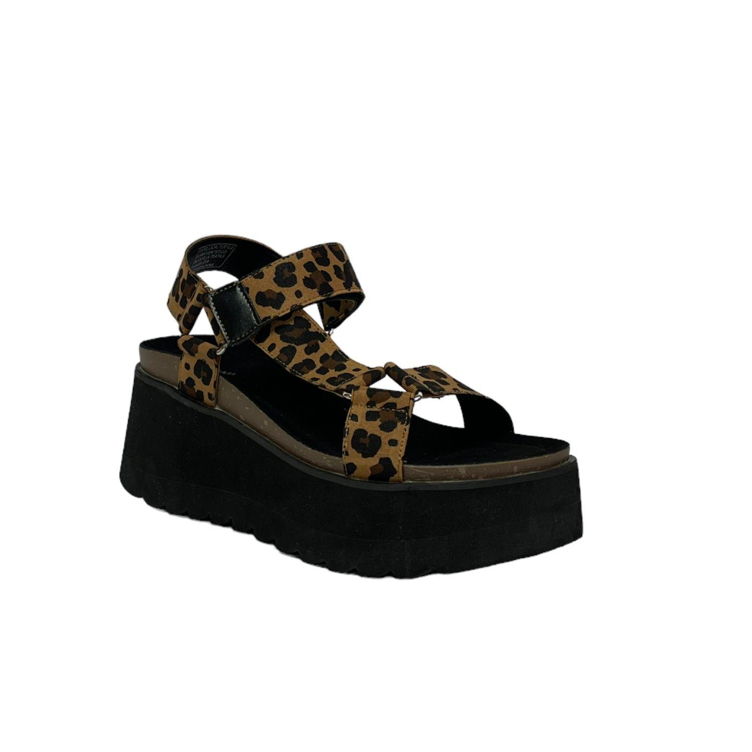 Sandalia Mujer Leopardo/Beige  Rocio Detogni-3