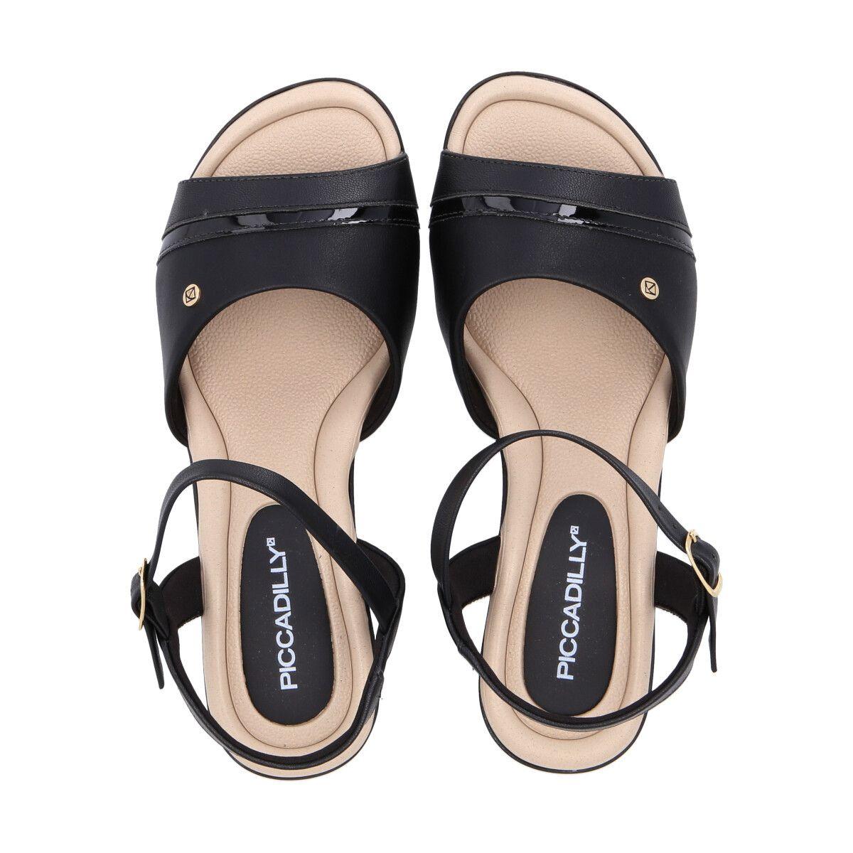 Sandalia Cecilia Negro Piccadilly-1