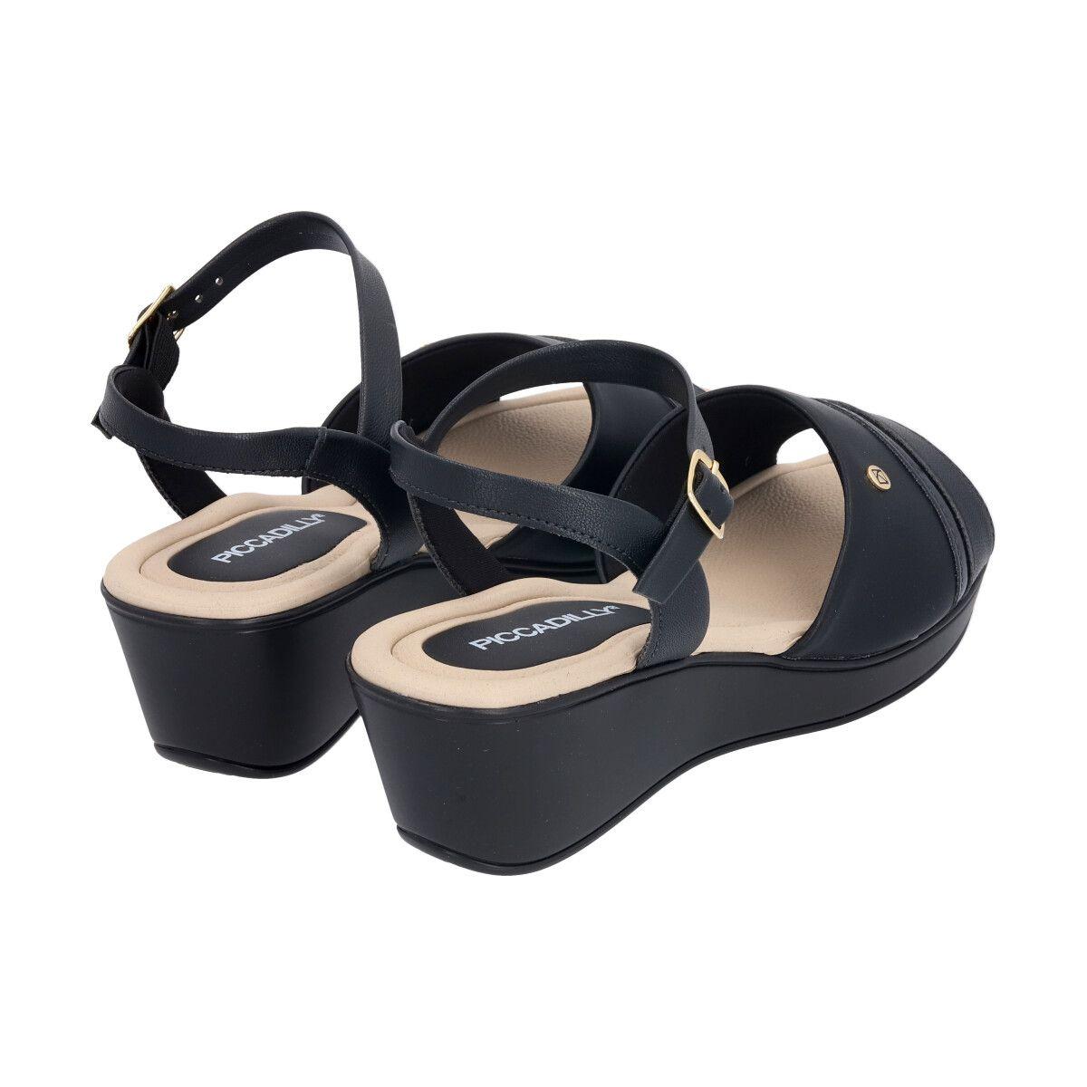 Sandalia Cecilia Negro Piccadilly-4