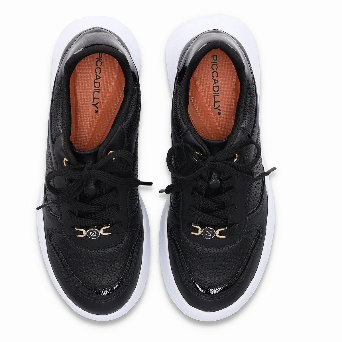 Zapatilla Mujer Negro Fascitis 98 Piccadilly-1