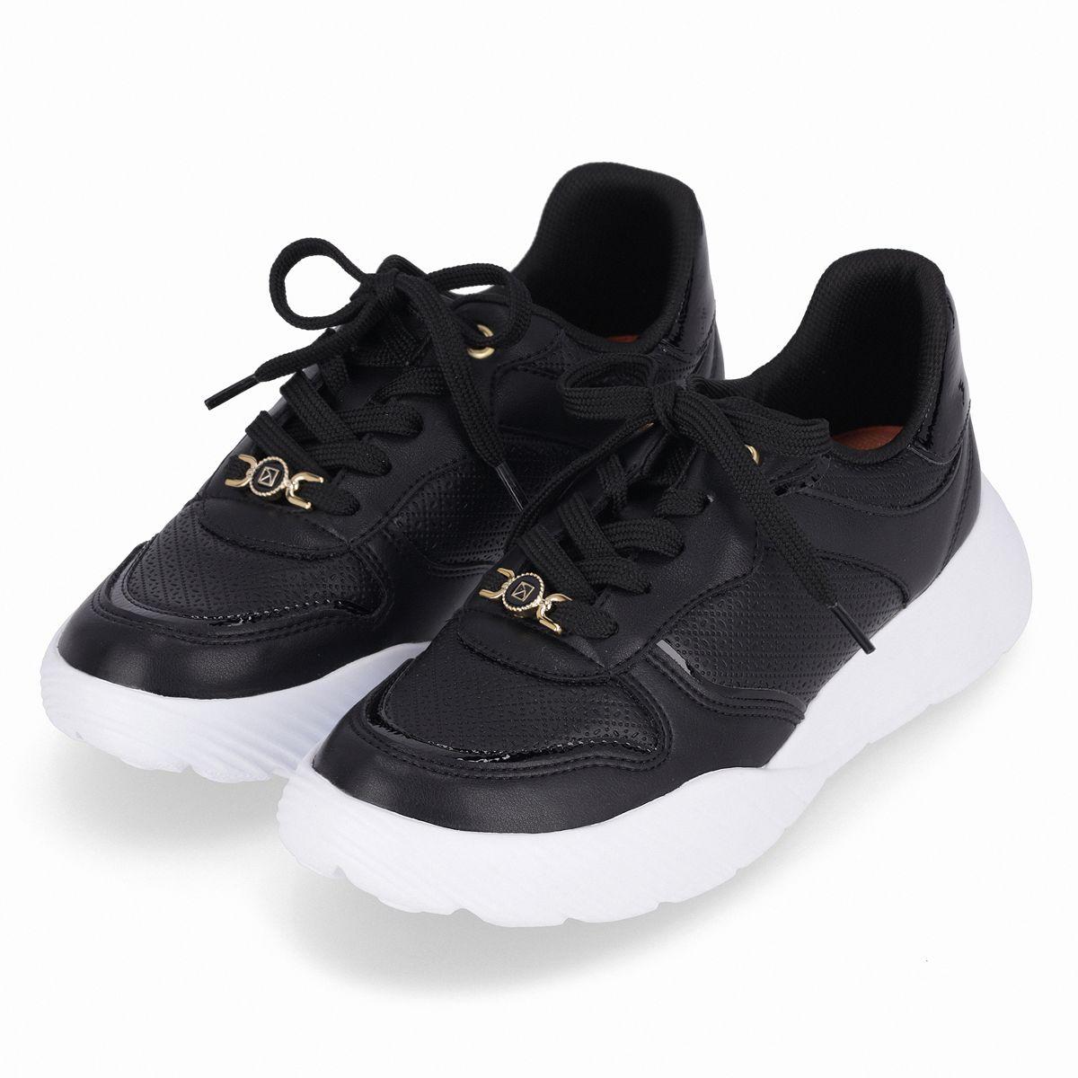 Zapatilla Mujer Negro Fascitis 98 Piccadilly-2