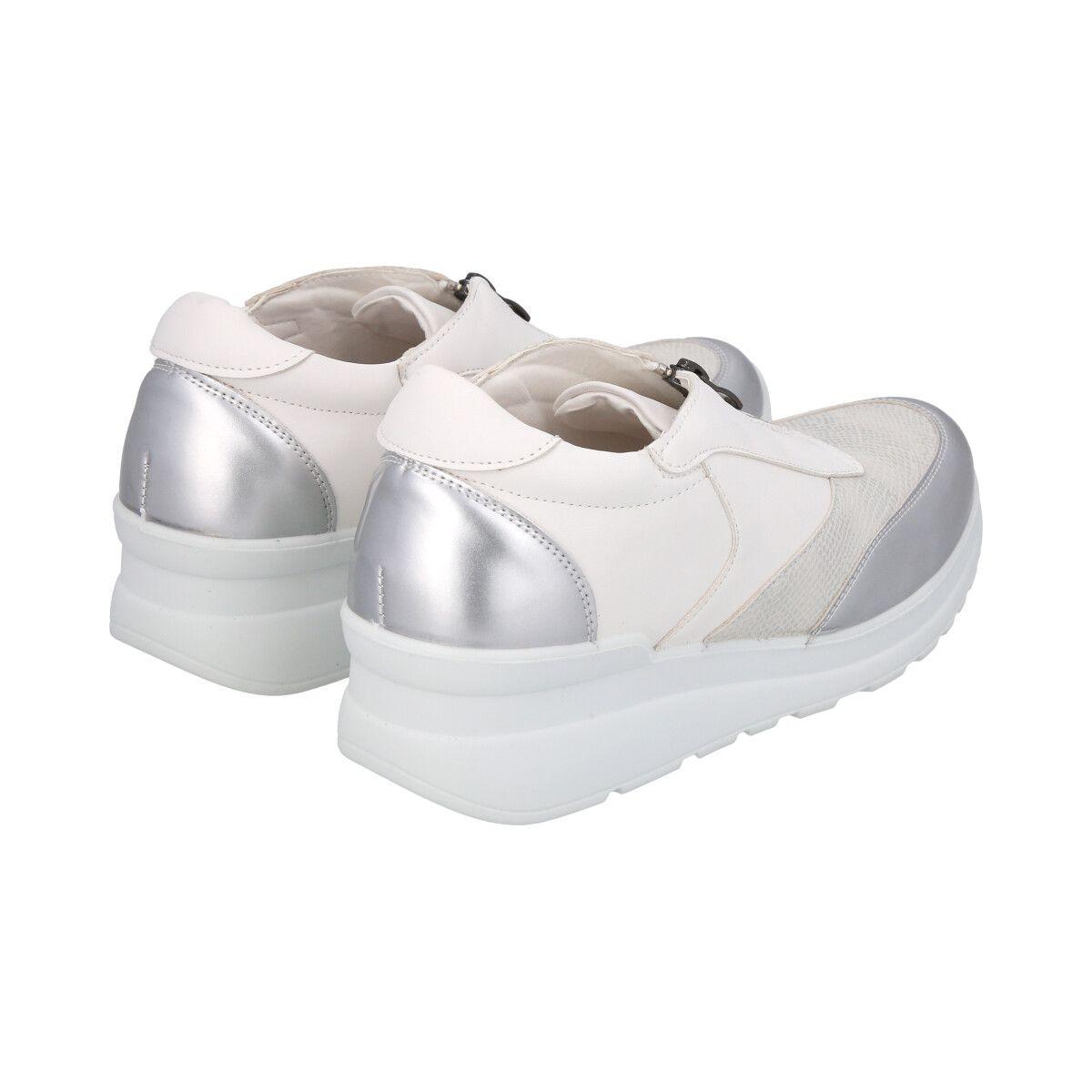 Zapatilla Mujer Blanco Hut Police-4