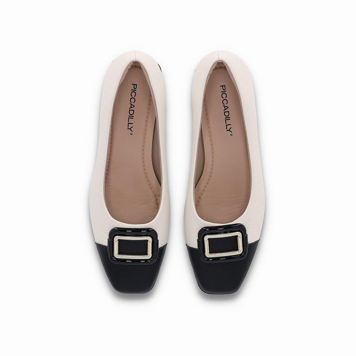 Zapato Tati Blanco/Negro Piccadilly-2