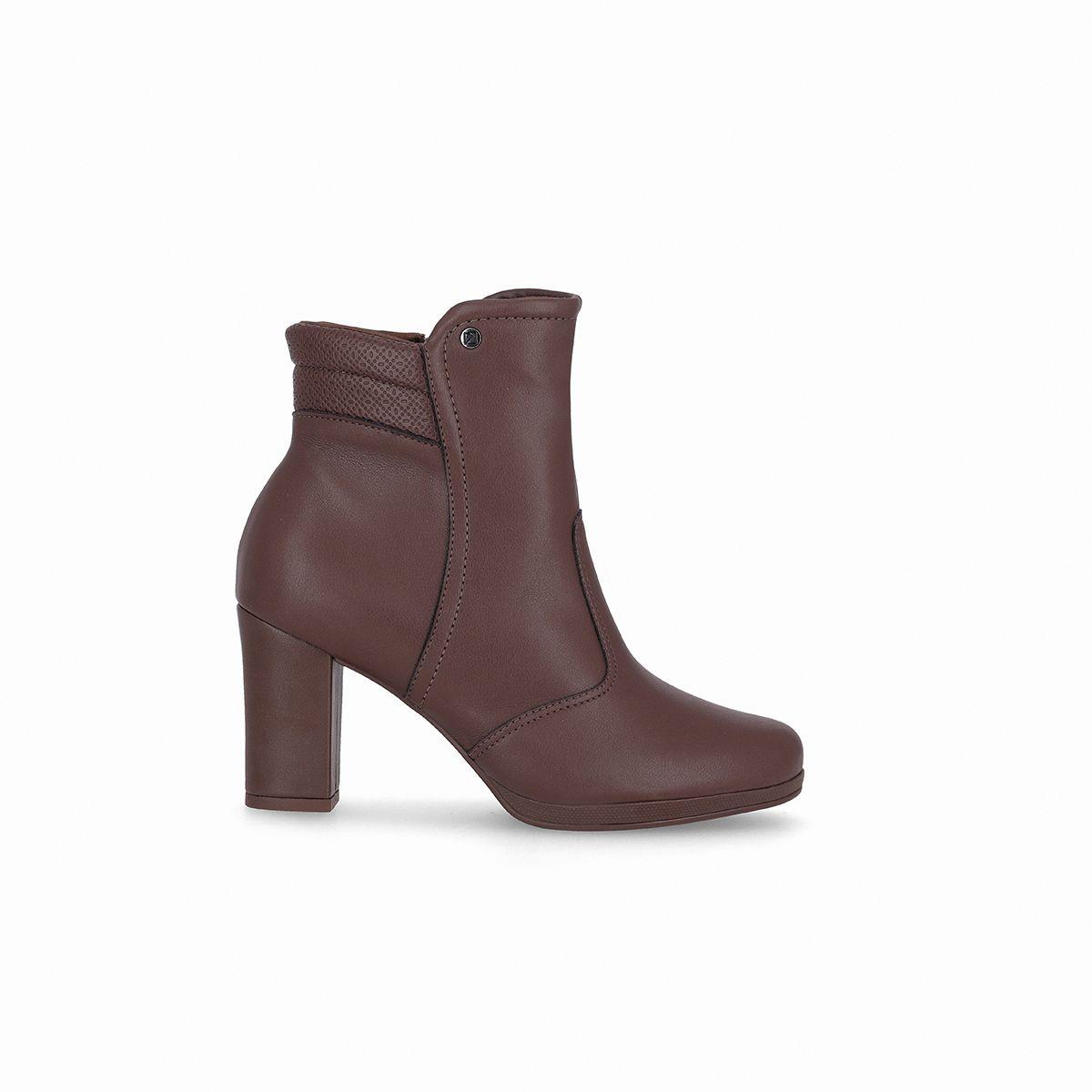 Bota Mujer Chocolate Deise Piccadilly-0