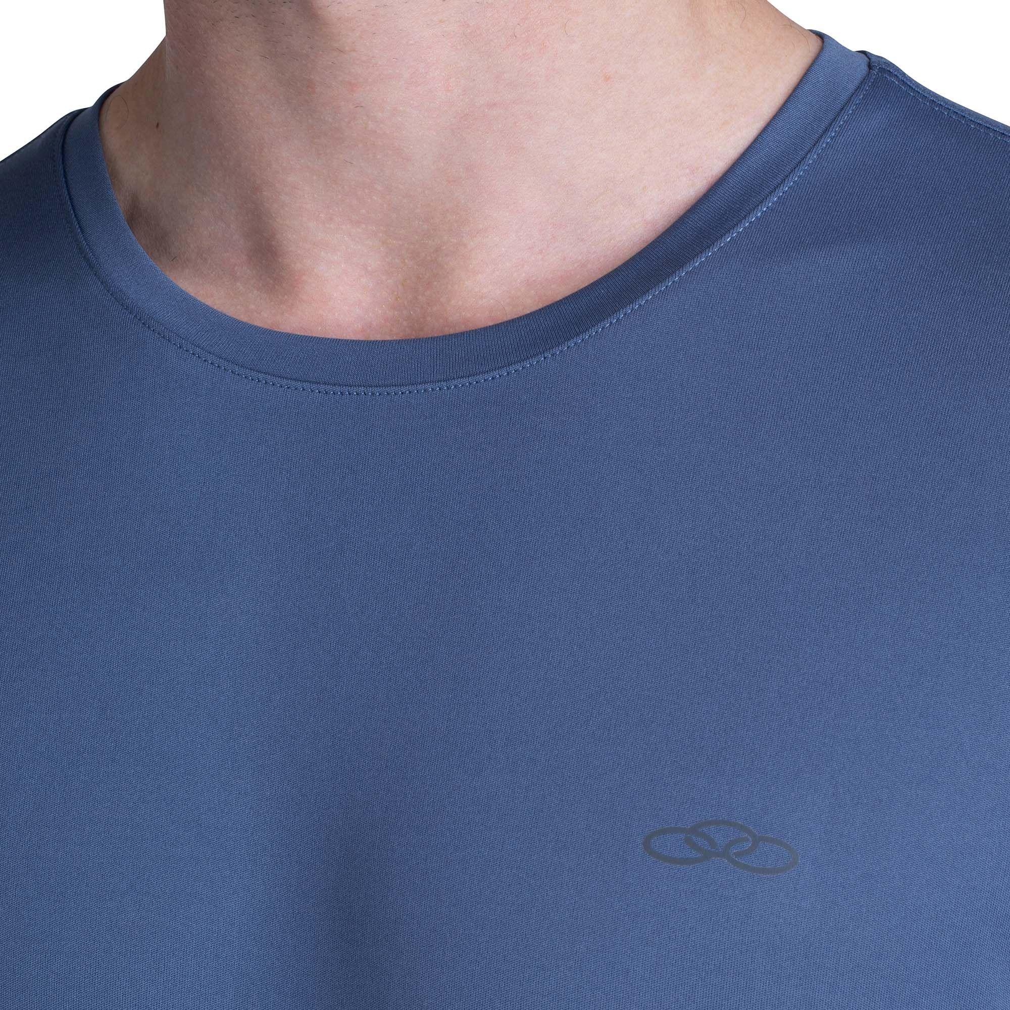 POLERA ESSENTIAL MANGA CORTA AZULADA HOMBRE-3