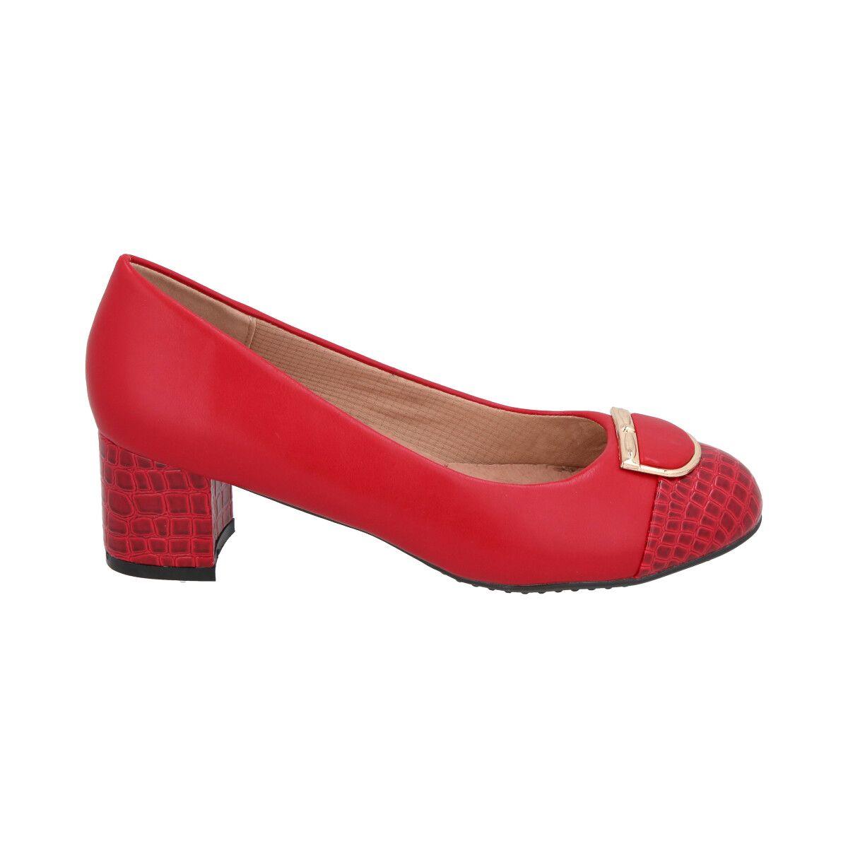 Zapato Kris Rojo Police-3