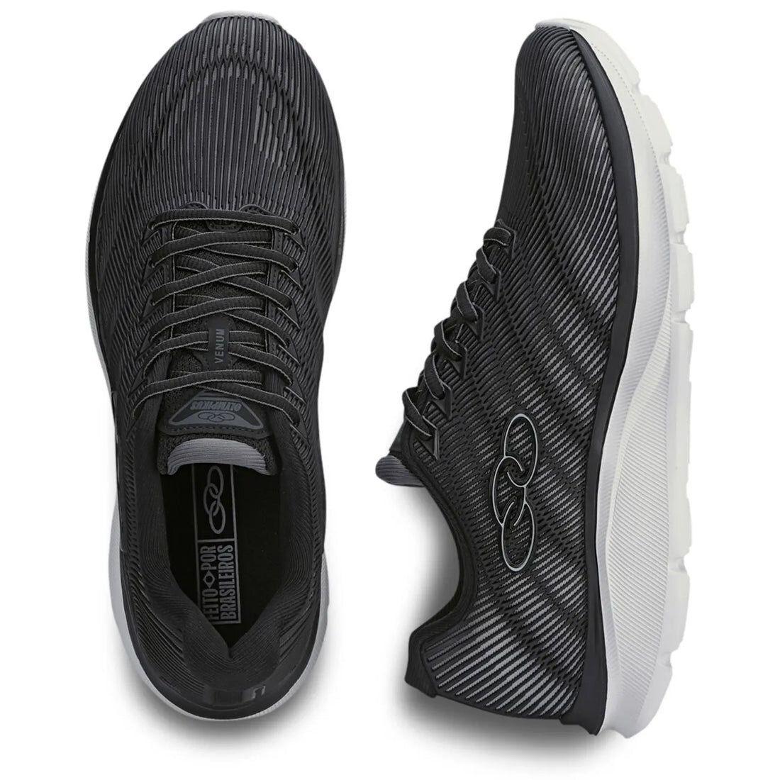Zapatilla Hombre Venum Negro/Gris Olympikus-2
