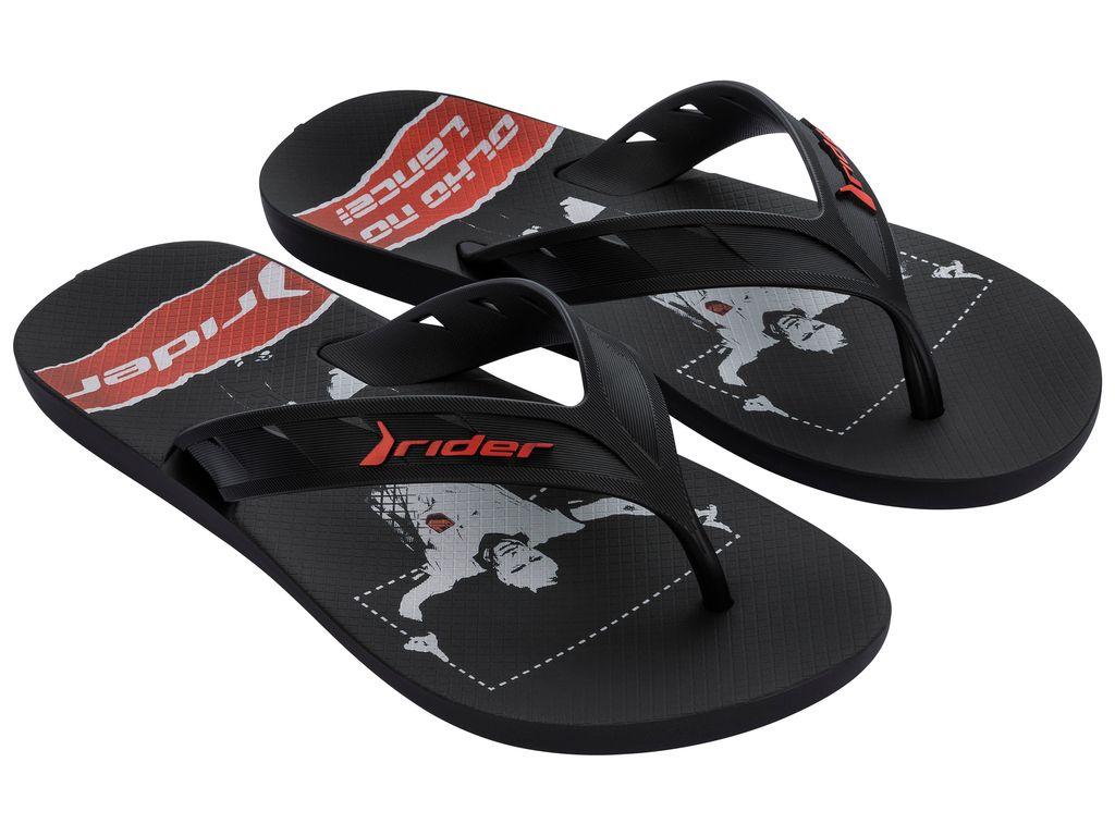 Sandalia Hombre  Rojo/Negro Street Rider-1
