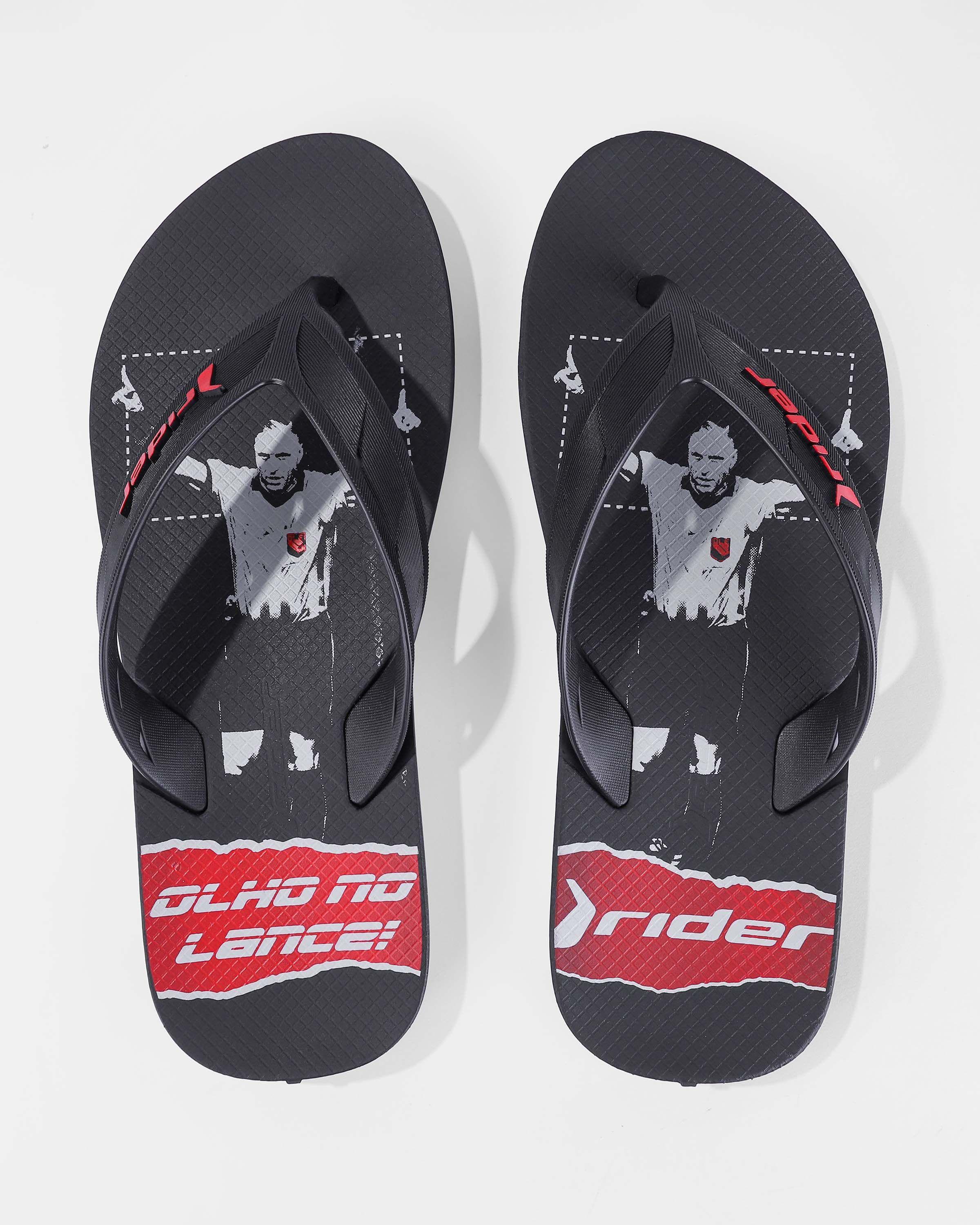 Sandalia Hombre  Rojo/Negro Street Rider-2