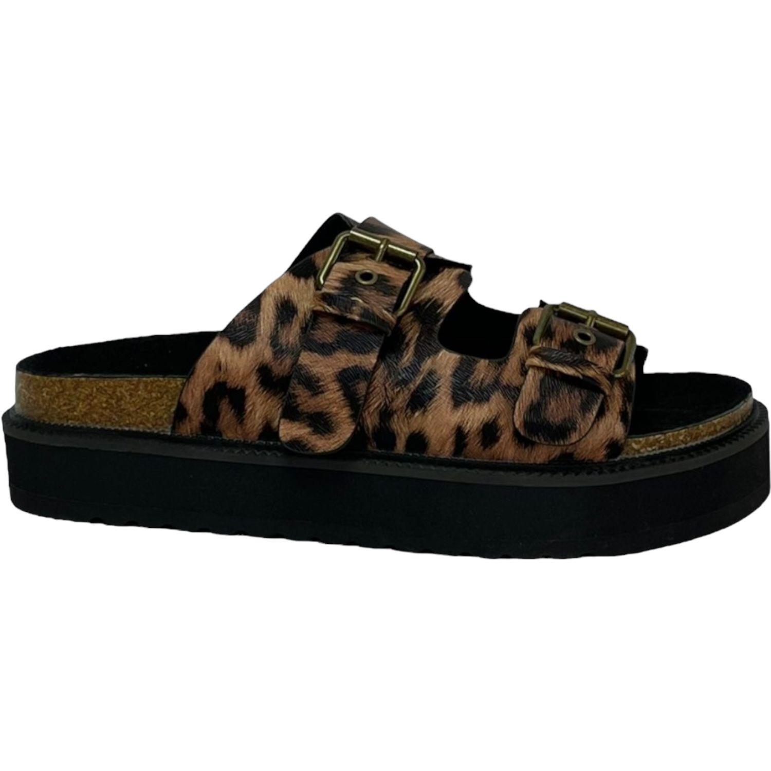 Sandalia Mujer Animal Print Tulum Detogni-0