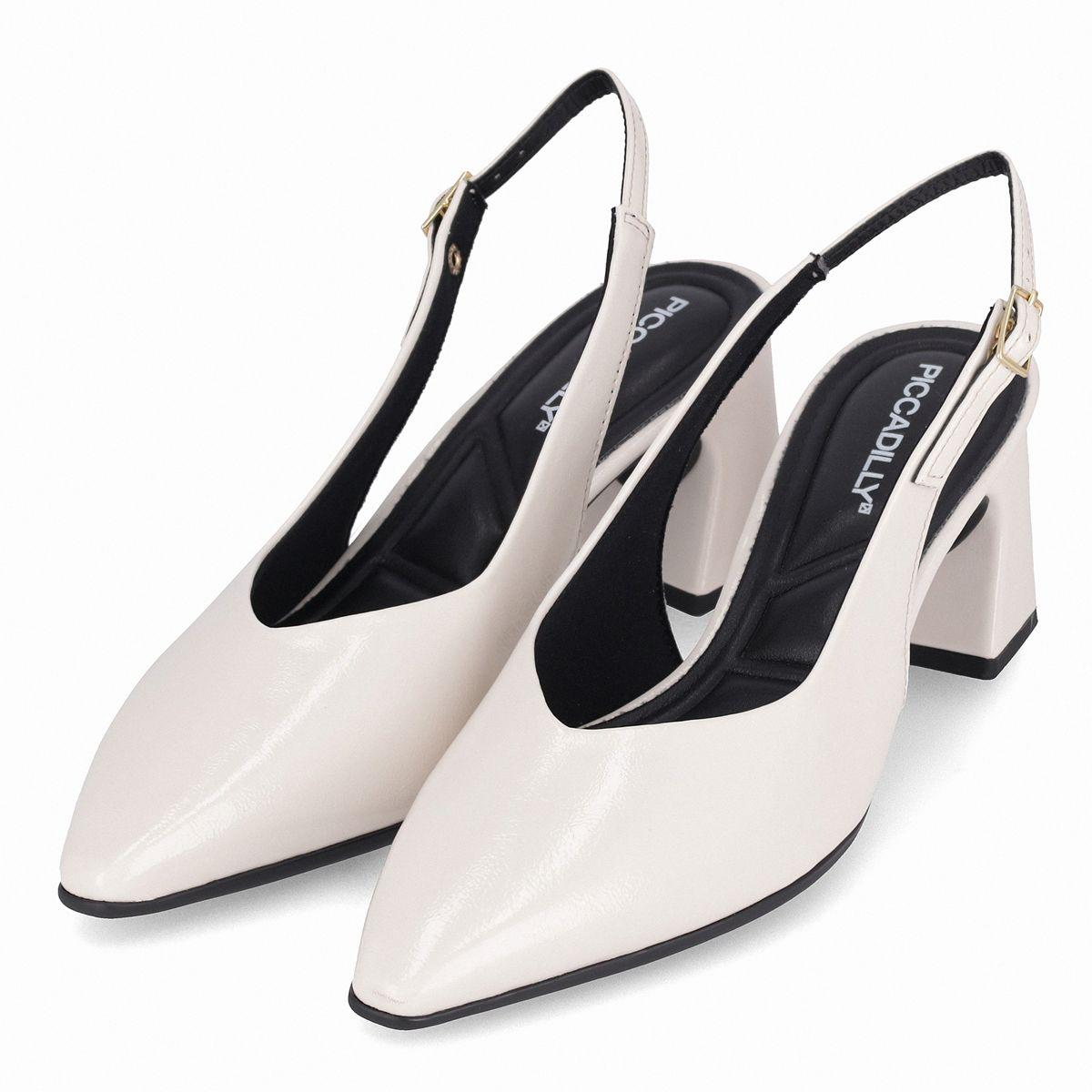 Zapato Mujer Crema/Charol Irene Piccadilly-2