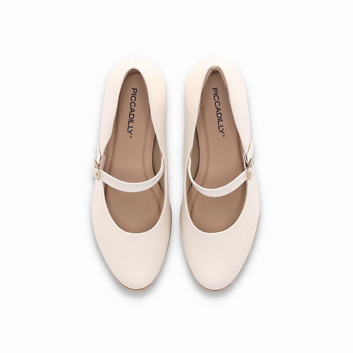 Zapato Mary Jane Blanco Piccadilly-2
