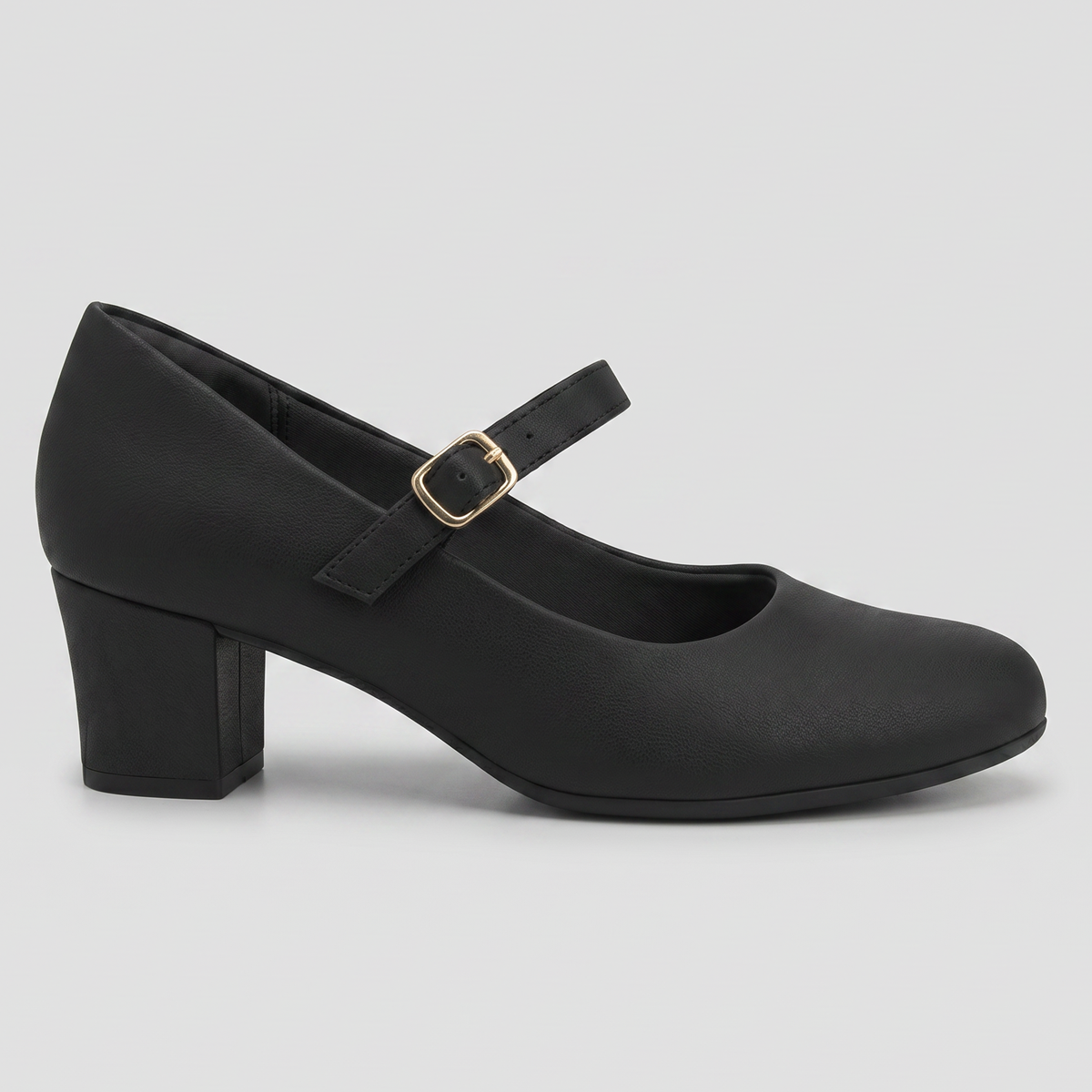 Zapato Mary Jane Mujer Negro Laura 04 Piccadilly-0